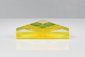 Delta Dish Large in Yellow