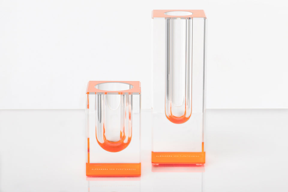 Bloomin' Vase in Orange