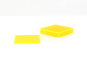 Coaster Set in Yellow