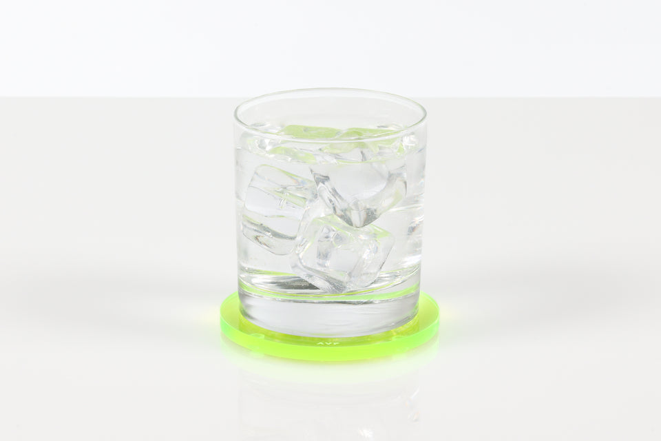 Round Coaster Set in Green