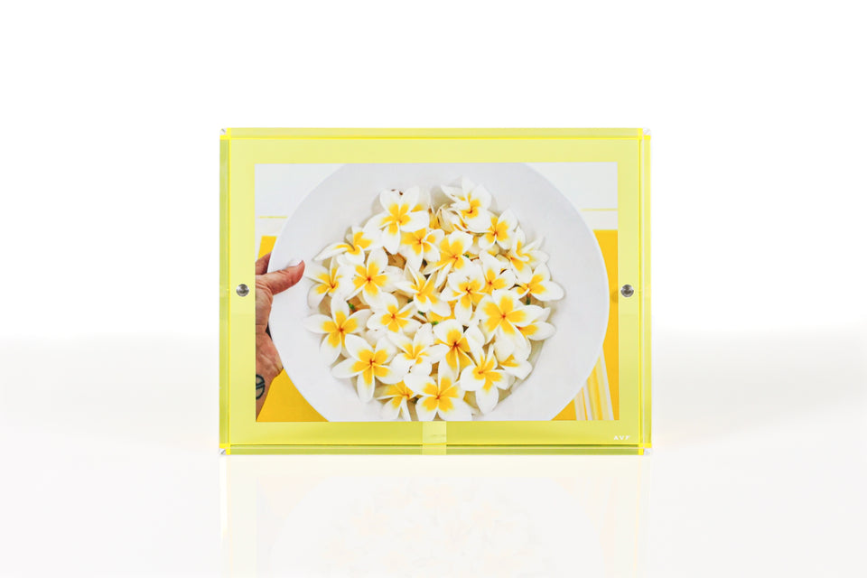 Snap Frame in Yellow 5x7
