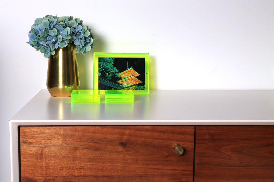 Snap Frame in Green 5x7