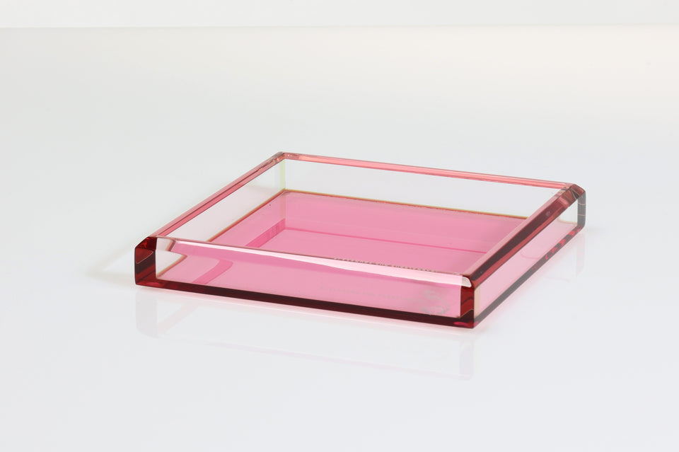 Tray in Rose