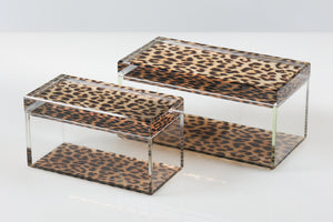 Treasure Box in Leopard Print