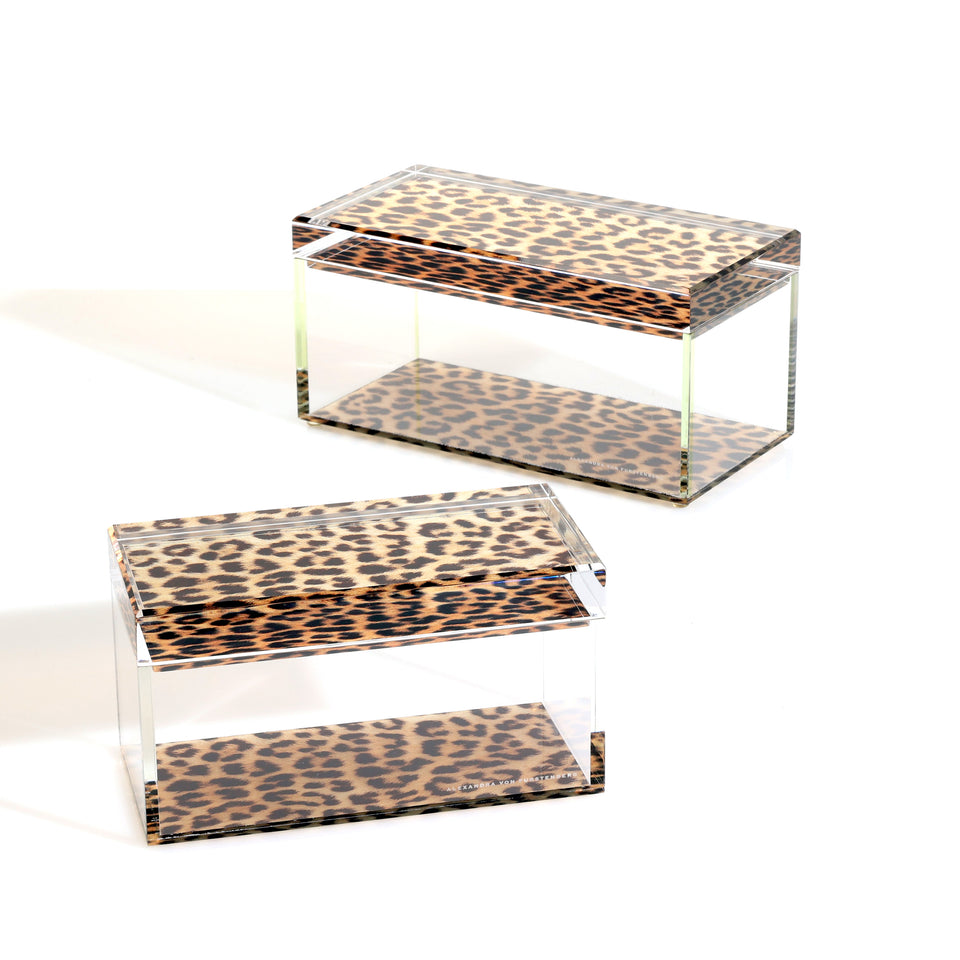 Treasure Box in Leopard Print