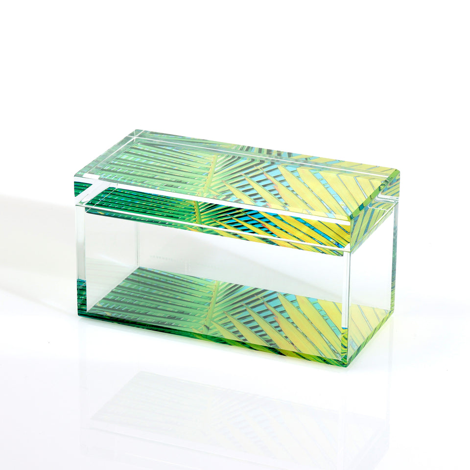 Treasure Box in Palm Print