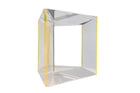 Trillion Side Table in Yellow