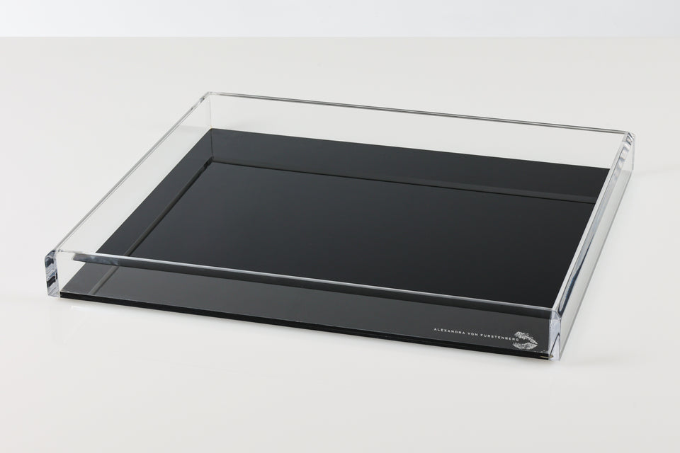Tray in Black Medium