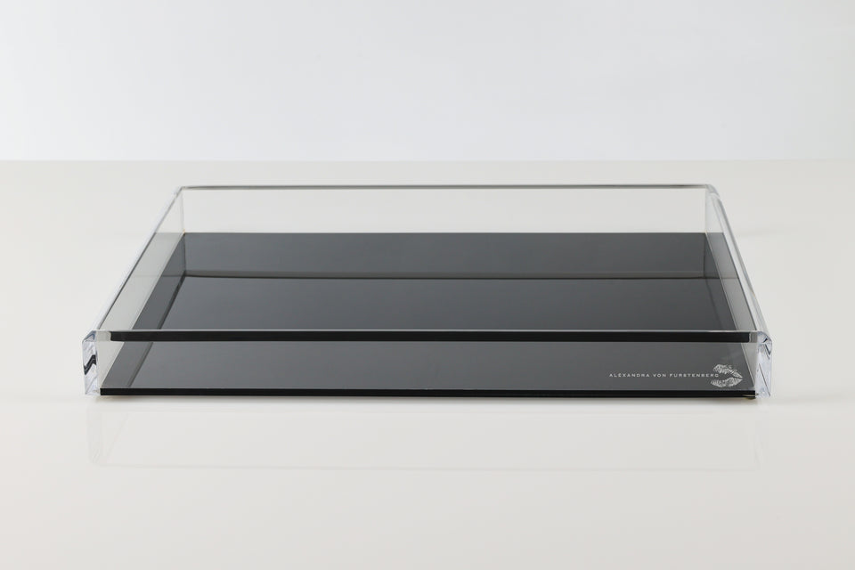 Tray in Black Medium