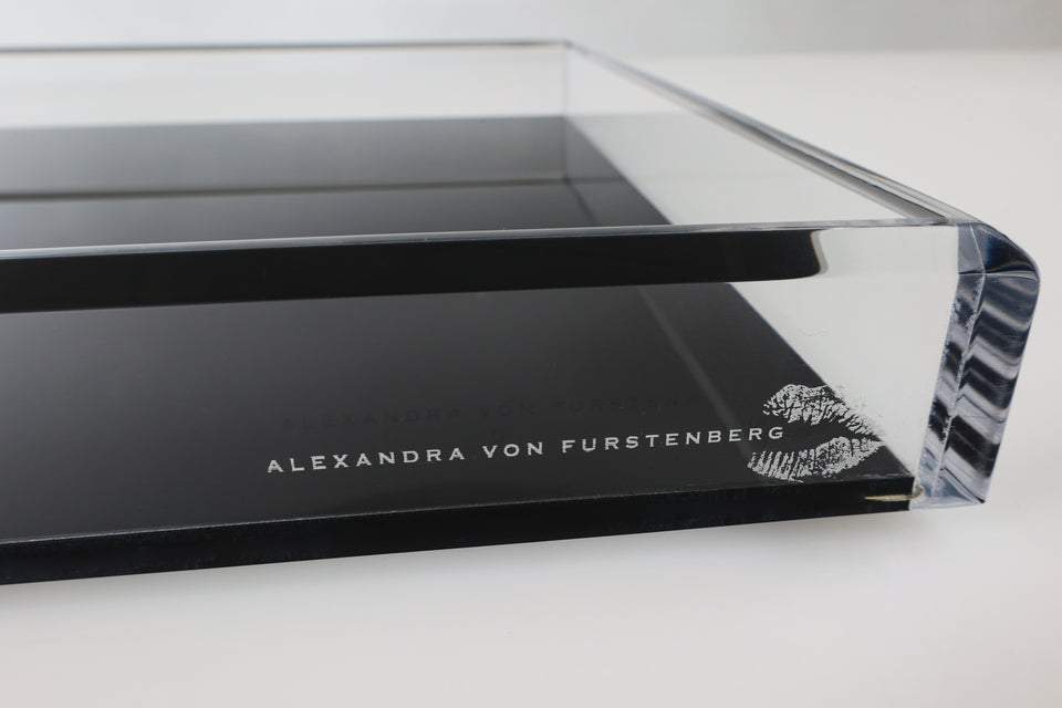 Tray in Black Medium