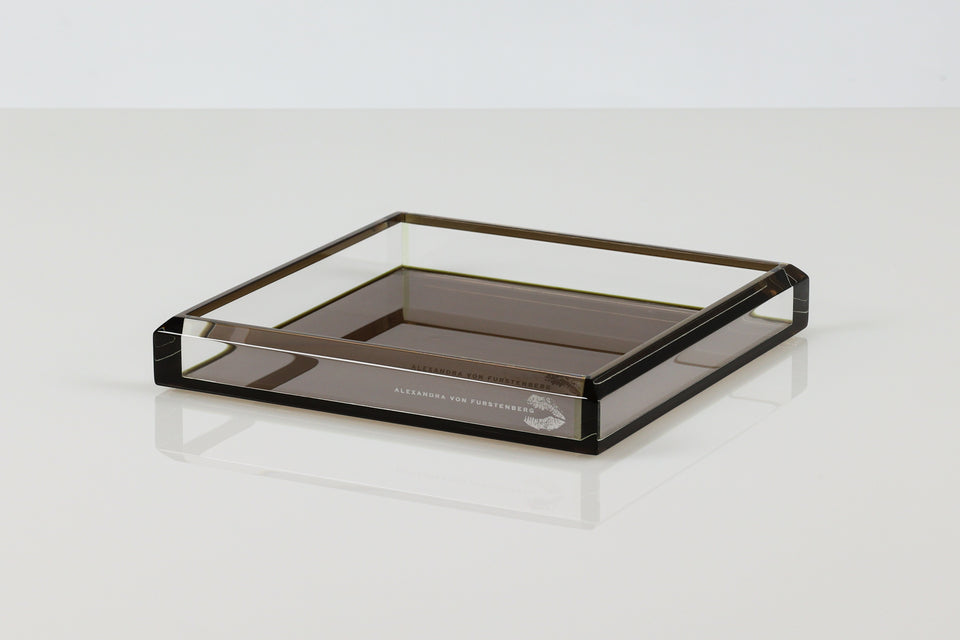Tray in Bronze Square