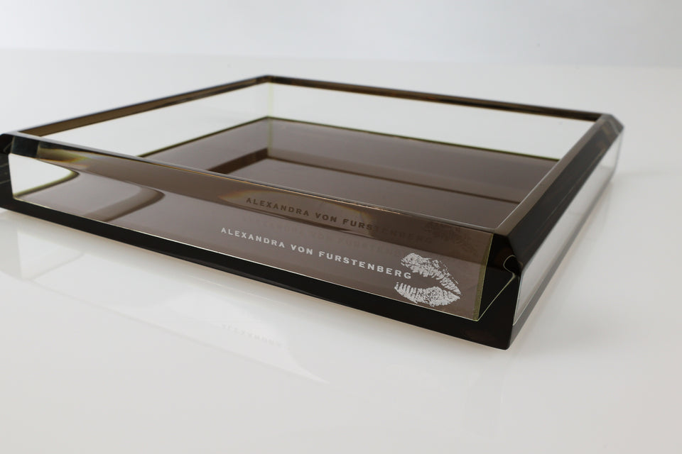 Tray in Bronze Square