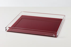 Tray in Ruby Medium