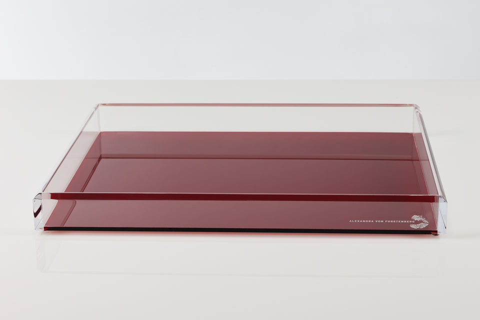 Tray in Ruby Medium