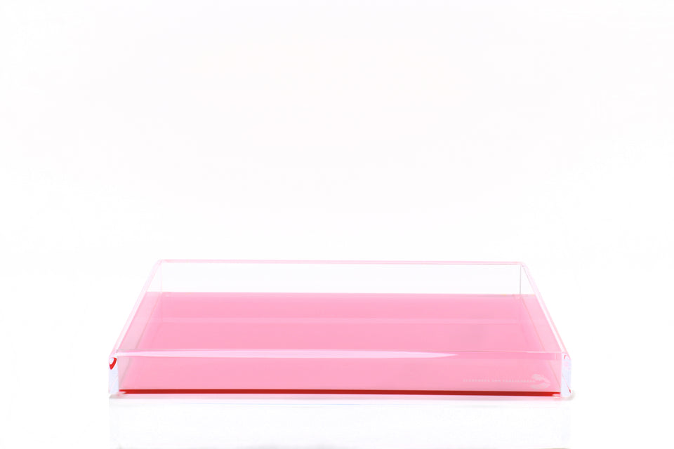 Tray in Rose