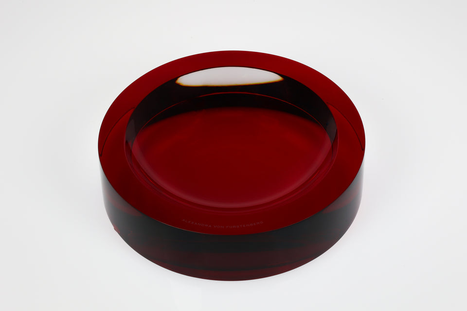 Infinity Bowl Large in Ruby