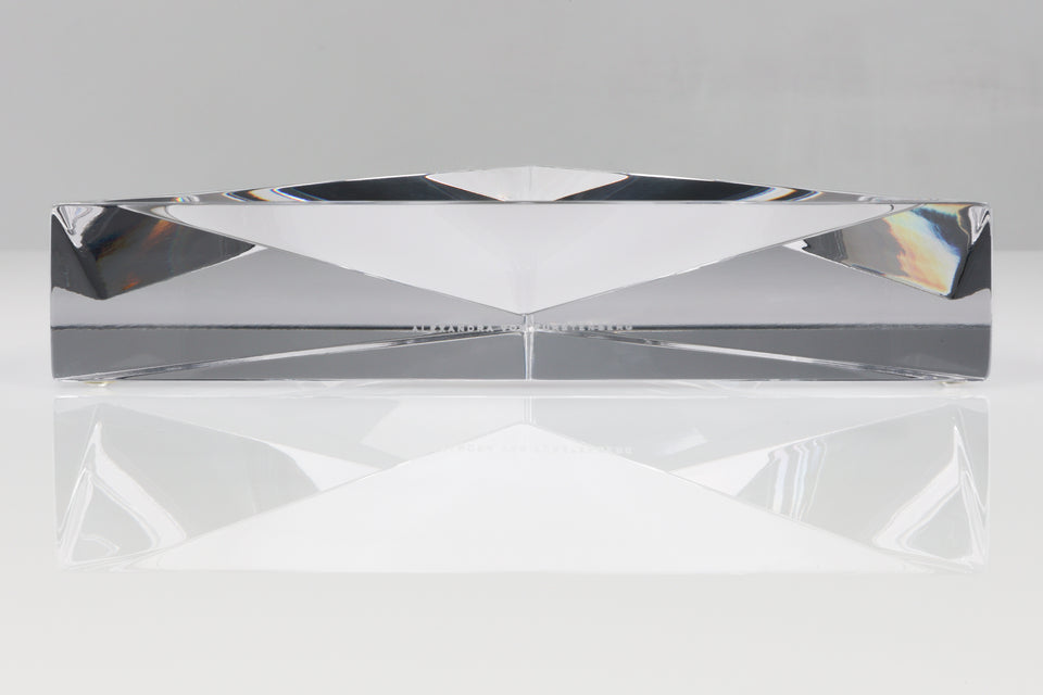 Delta Dish Large in Clear