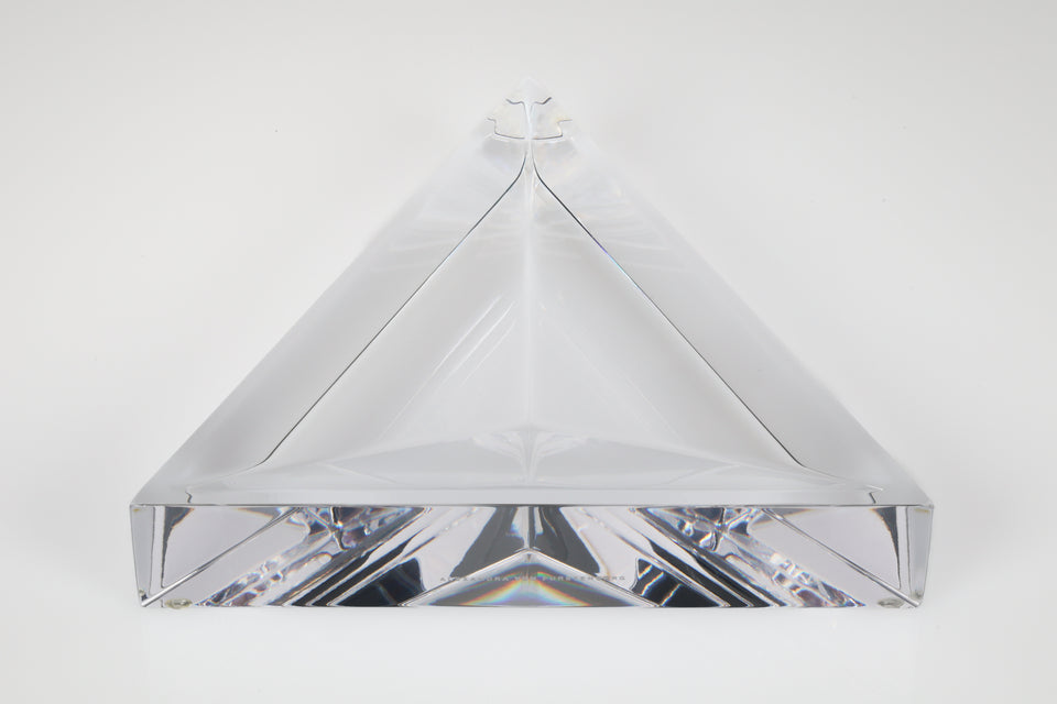 Delta Dish Large in Clear