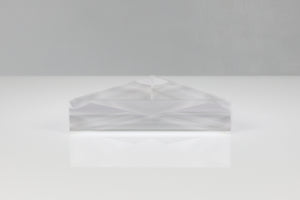 Delta Dish Large in White