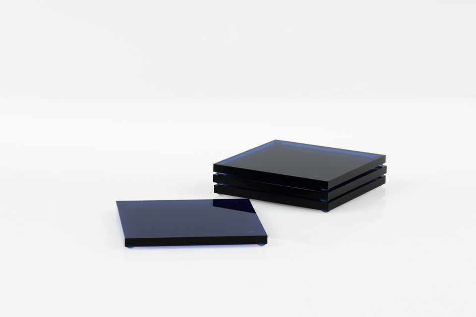 Coaster Set in Sapphire