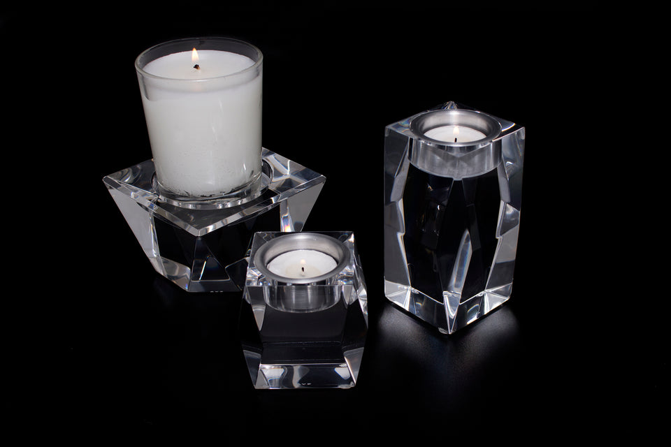 Candleholder in Clear