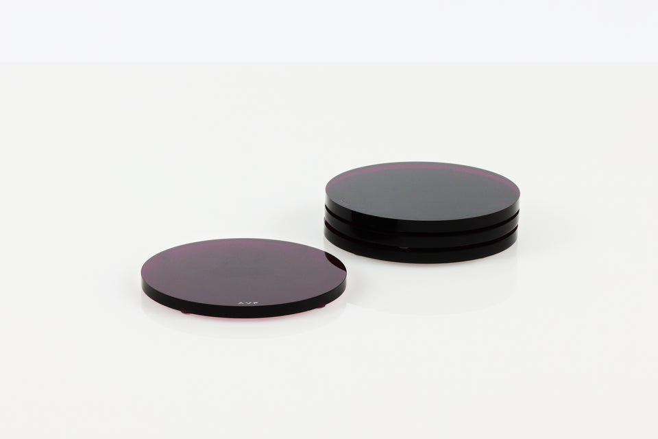 Round Coaster Set in Amethyst