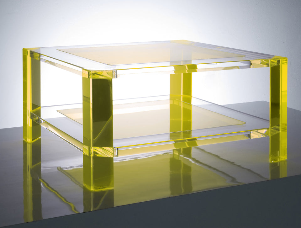Radiant Coffee Table in Yellow