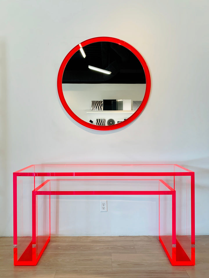 Brilliant Console Table in Red