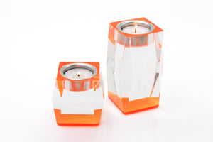 Candleholder in Orange