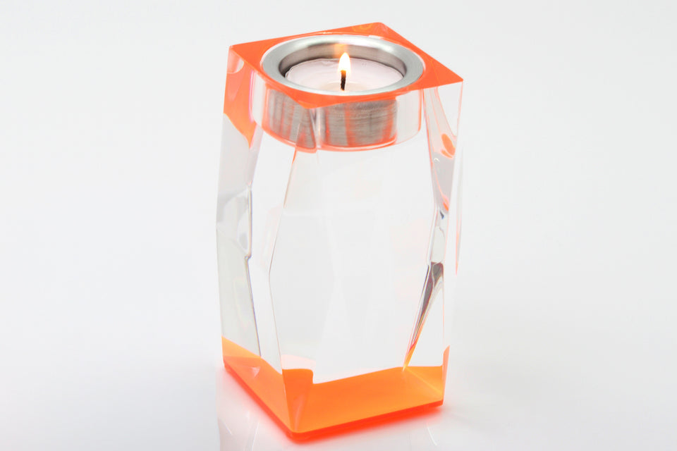 Candleholder in Orange