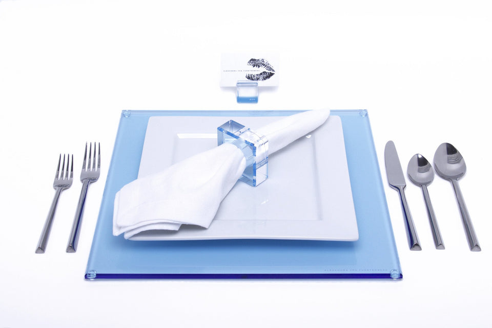 Square Placemat in Blue Single