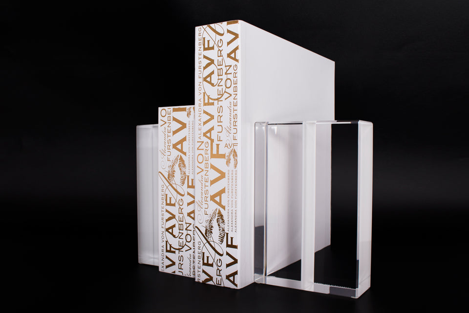 Chapter Bookends in White