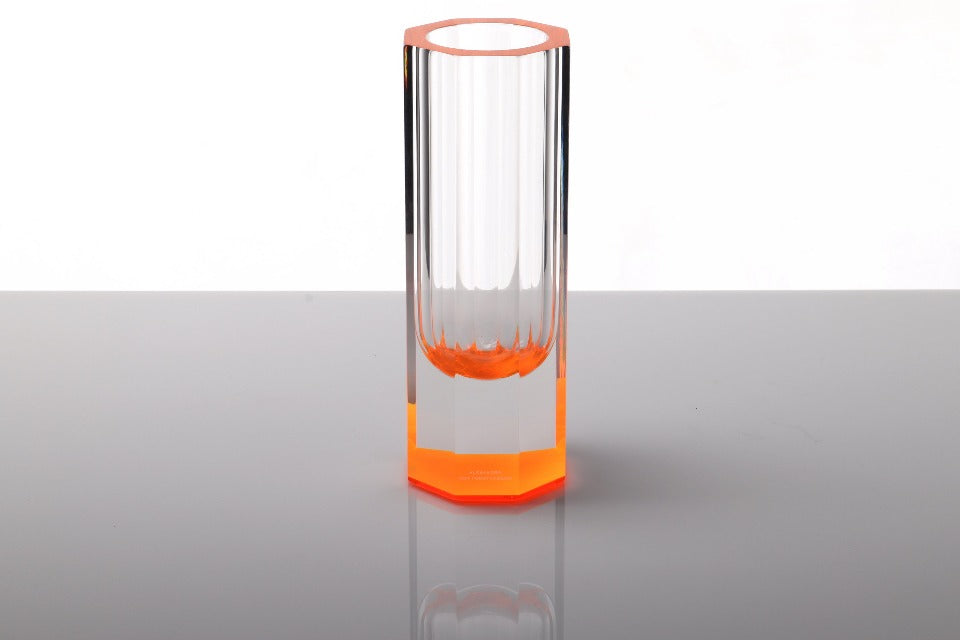 Bolt Vase in Orange