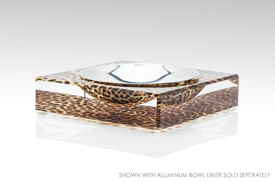 Candy Bowl in Leopard Print