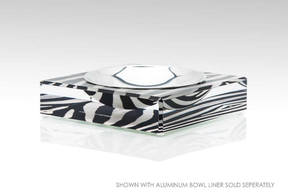 Candy Bowl in Zebra Print