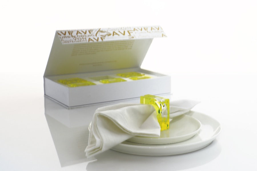 Dining Ring Set in Yellow