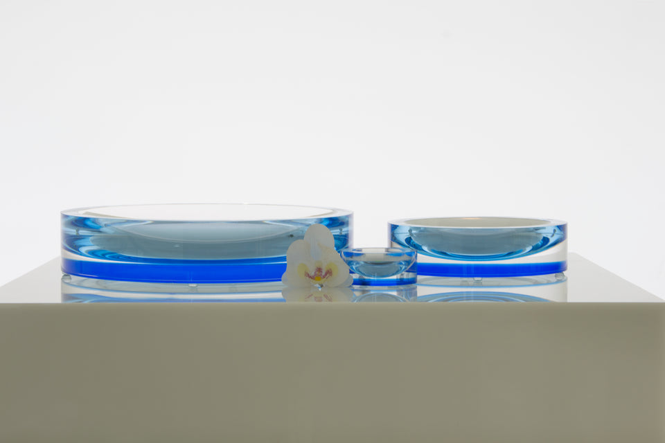 Infinity Bowls in Blue