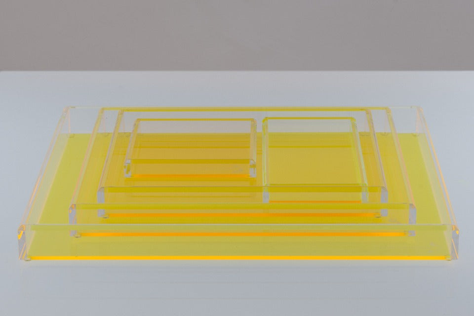 Tray in Yellow