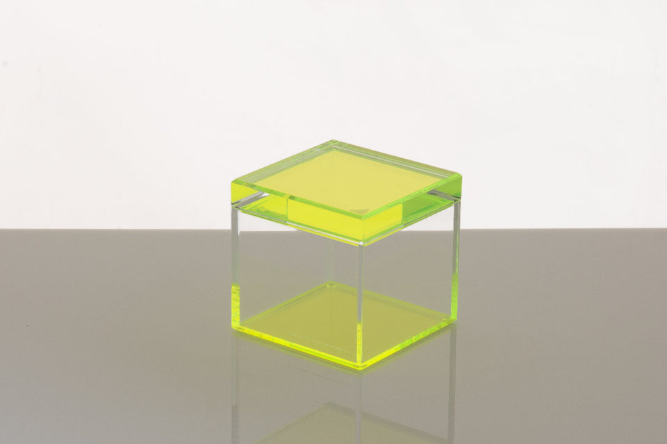 Cubic Treasure Box in Green