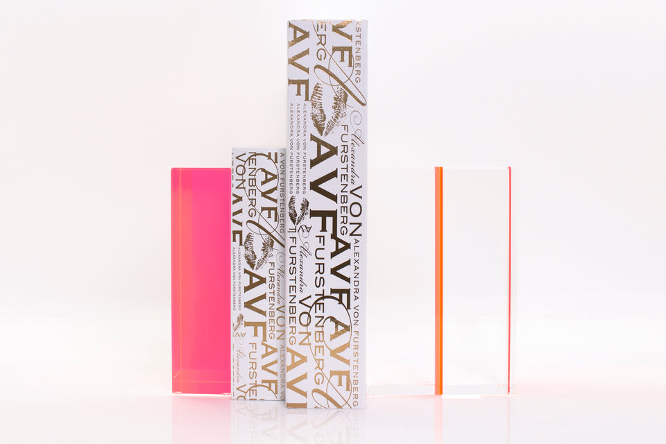 Chapter Bookends in Pink