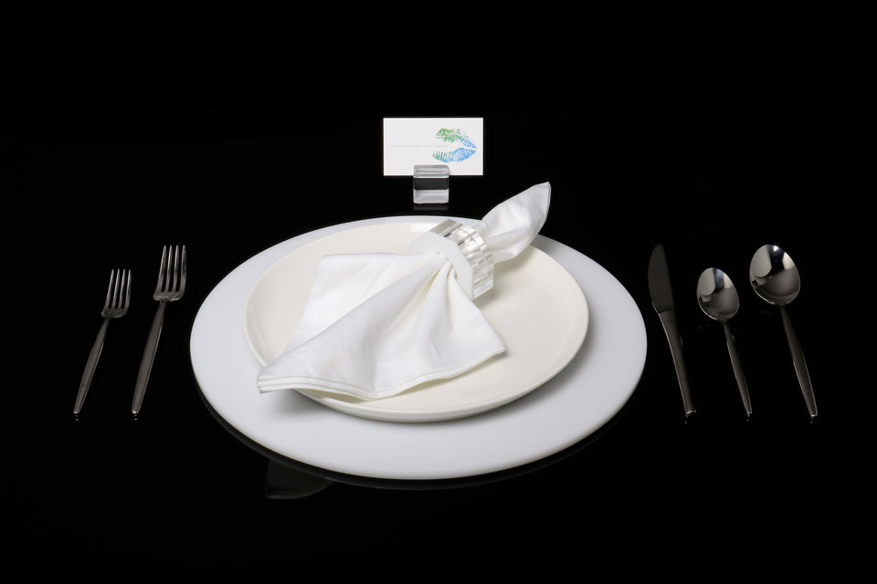 Infinity Placemat Set of 4 in White