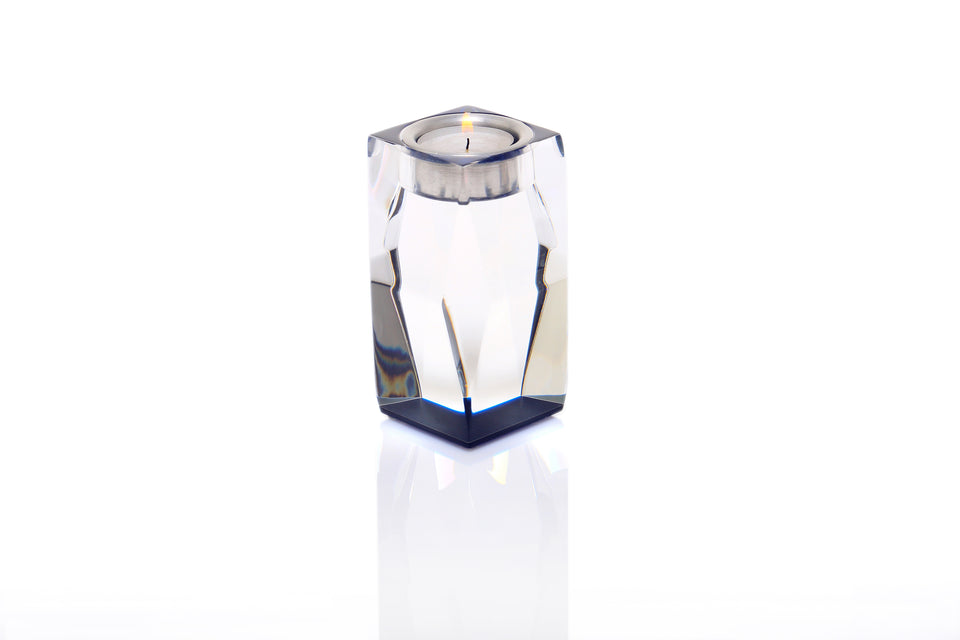 Candleholder in Sapphire
