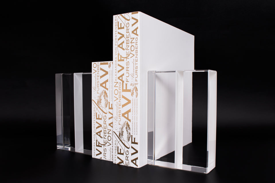 Chapter Bookends in White